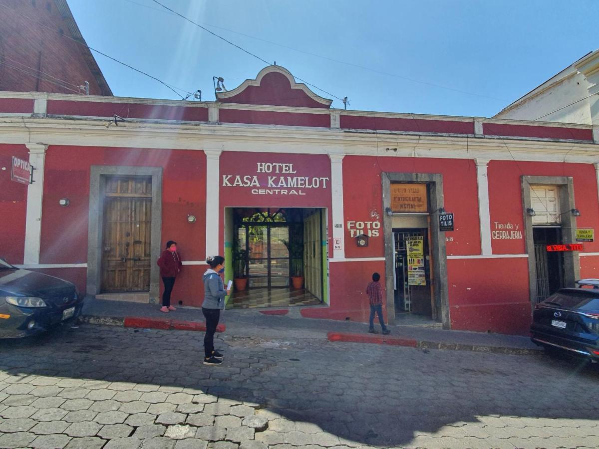 Hotel Kasa Kamelot Central Quetzaltenango Dış mekan fotoğraf